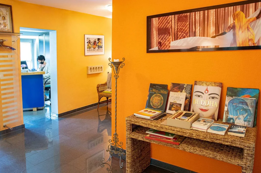 Bei der Inneneinrichtung unserer Praxis haben wir uns viel Mühe gegeben.